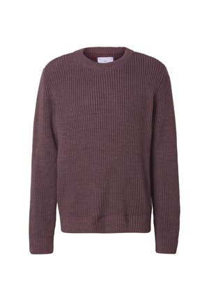 Edwin, NIX SWEATER - Pullover - grape nectar