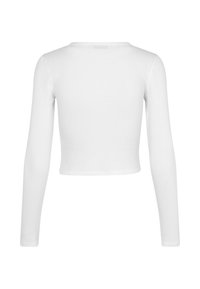 Modström IGOR CROP - Top s dlhým rukávom - offwhite