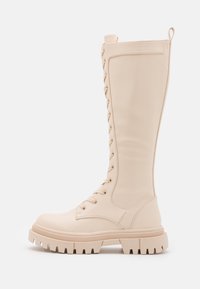 Even&Odd Kozačky na platformě - beige