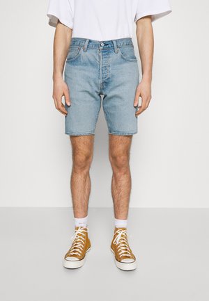 501® ORIGINAL - DENIM SHORT - Kratke hlače od trapera - light-blue denim