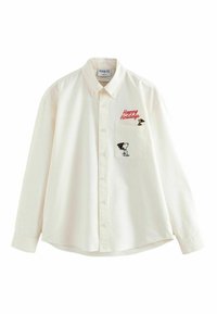 REGULAR FIT - SNOOPY CHRISTMAS PRINTED LONG SLEEVE - Cămașă - ecru