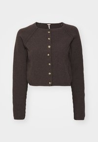 SYDNEY SHRUNKEN  - Cardigan - chocolate torte