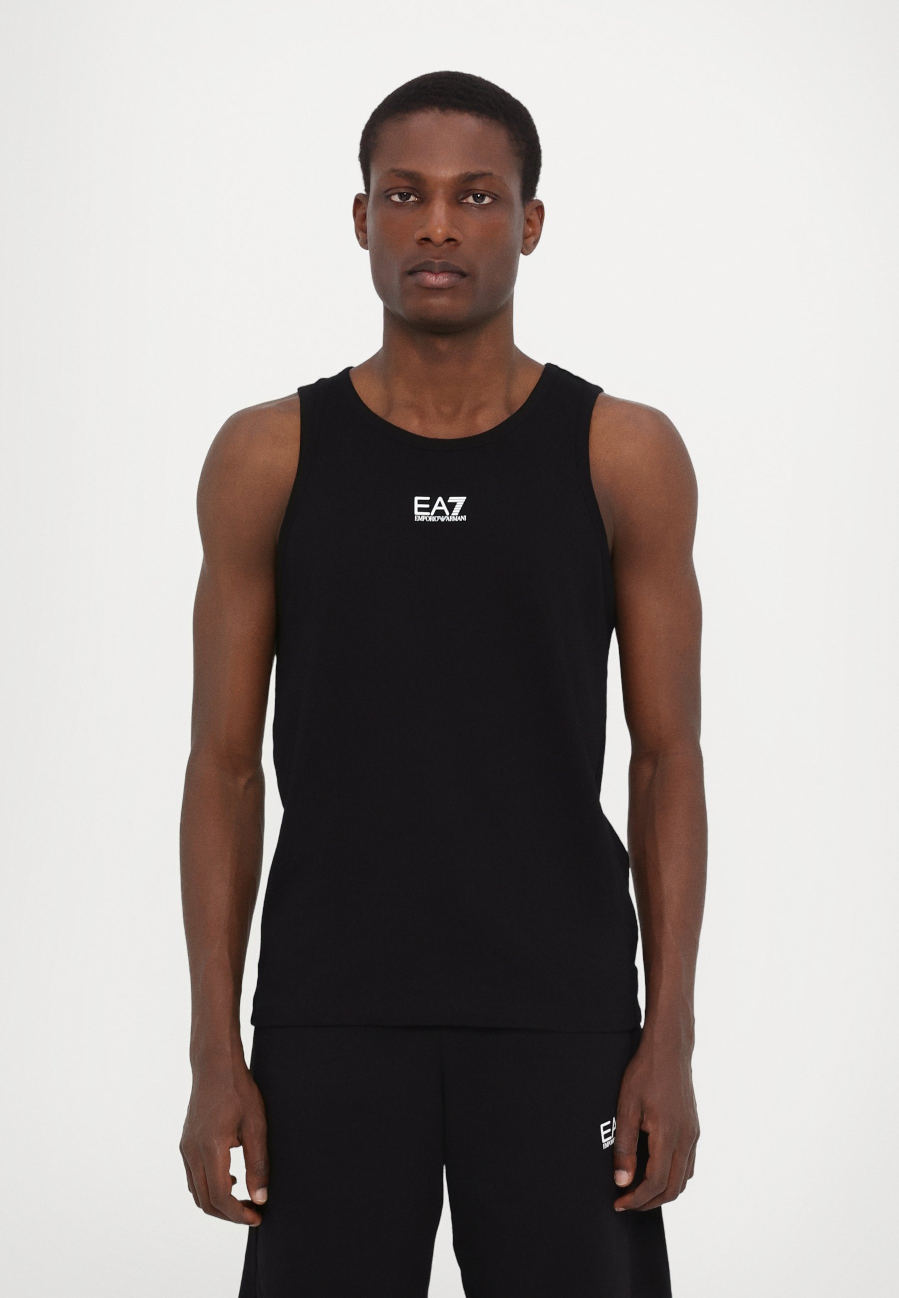 EA7 Emporio Armani TANK - Topper - black/svart - Zalando.no