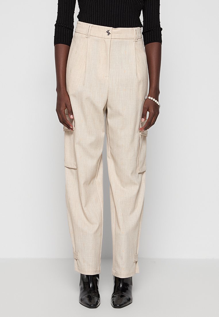 Twinset ACTITUDE Cargobroek beige Twinset ACTITUDE Cargobroek beige
