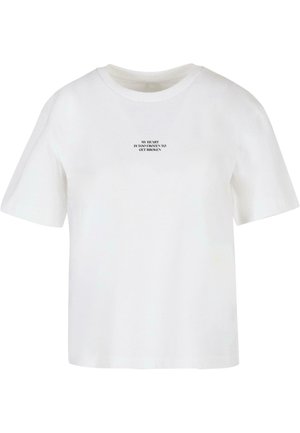 Mister Tee, TOO FROZEN - T-shirts print - white