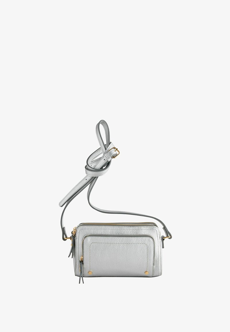 Next UTILITY STUD - Keresztpántos táska - metallic