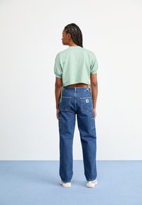 Carhartt WIP NASHUA DOUBLE KNEE PANT - Traperice opuštenog kroja - blue