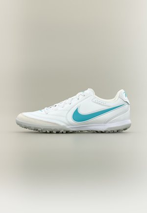 Nike Performance, TIEMPO LIGERA PRO TF UNISEX - Футболни обувки за изкуствена трева - white/dusty cactus