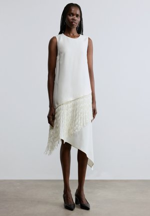 DADIVA - Rochie cocktail/Rochie petrecere - open white