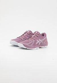 ASICS BLADE FF - Volejbalové boty - dusty mauve/white