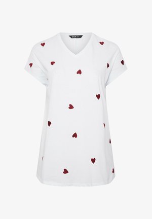 Yours Clothing, PLUS SIZE T-SHIRTS - T-shirts print - white