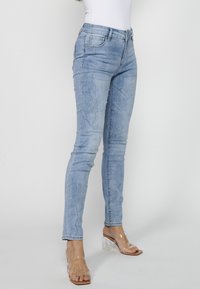 Koroshi Vaqueros pitillo - light blue