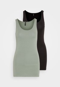 VMMAXI MY SOFTLONG TANK 2 PACK - Top - black/laurel wreath