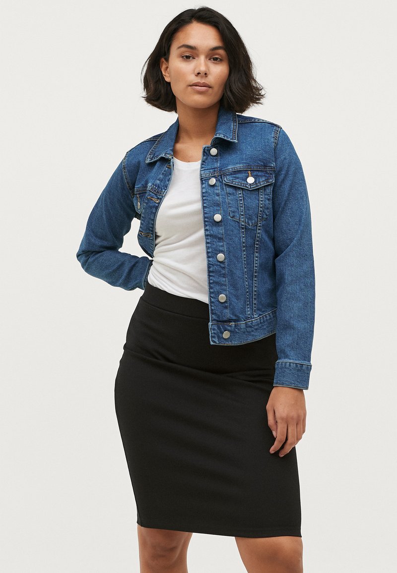 Ellos Collection ROCK ALICIA - Pencil skirt - schwarz