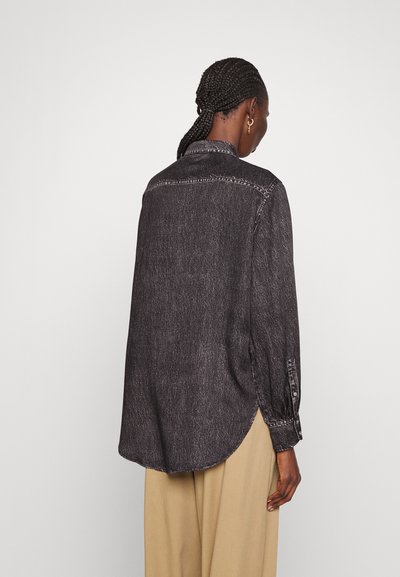 rag & bone LIQUID MIRAMAR MAXINE SHIRT - Μπλούζα - grey