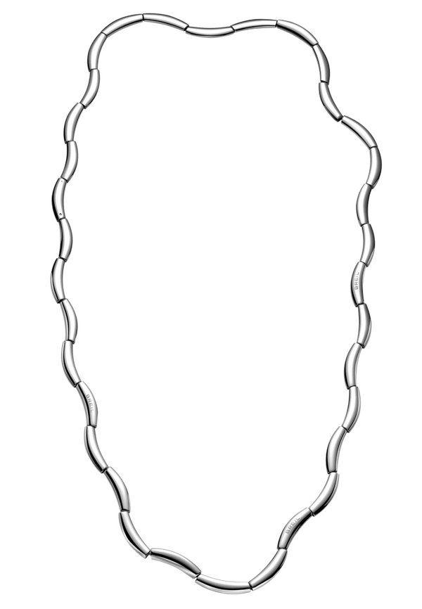 FLOWING - Halskette - silberfarben