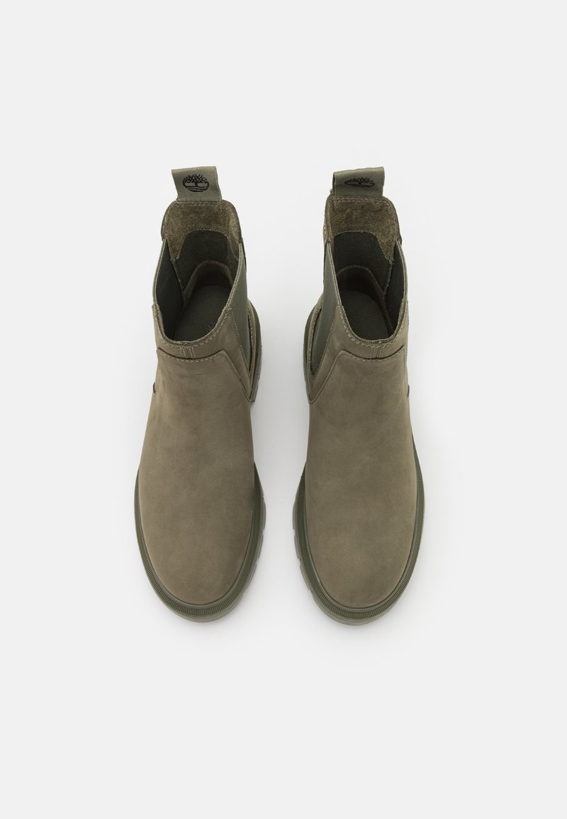 timberland green chelsea boots