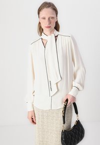 Elisabetta Franchi BLOUSE - Pusero - burro/nero