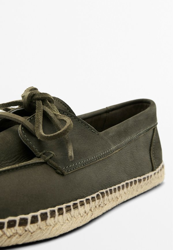 Casual lace-ups - khaki3