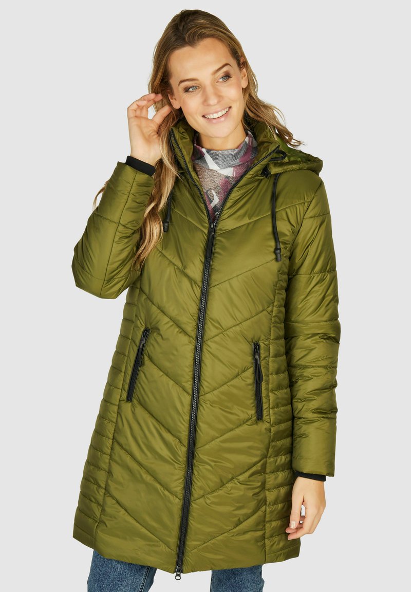 Navigazione MIT ABNEHMBARER  - Wintermantel - grün