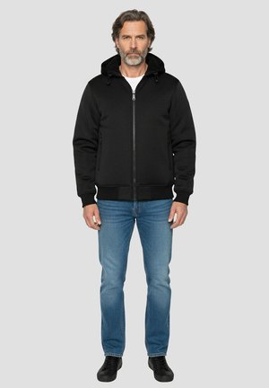 Schott TECHNICAL HOODED - Giacca da mezza stagione - noir
