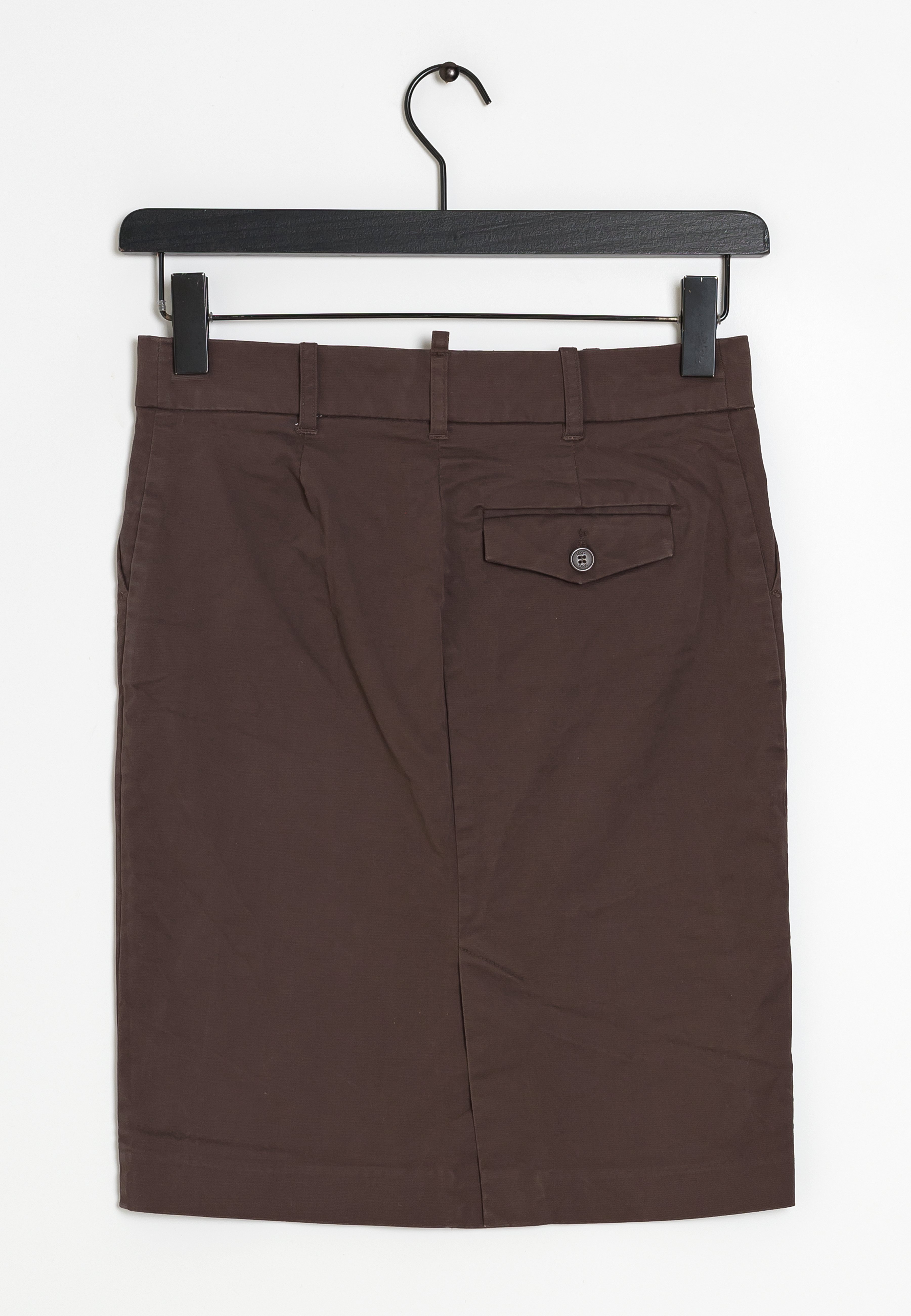 Jupe crayon - Marron foncé - FEMME | H&M BE