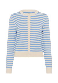 TANISHA - Cardigan - silver lake blue stripe