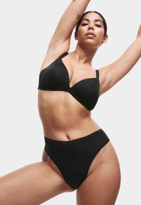 Marks & Spencer 3 PACK FLEXIFIT HIGH WAISTED - String - black