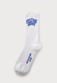 POSITIVE ENERGY TENNIS SOCKS UNISEX - Strømper - white