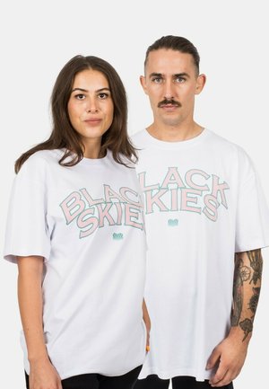 TEAM - Print T-shirt - mint-purple