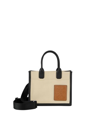 PEZZA AURELIA - Bolso de mano - beige schwarz