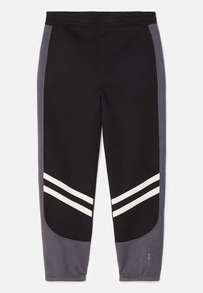 Neil Barrett MODERNIST - Παντελόνι φόρμας - black/mottled grey