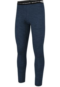 normani Outdoor Sports MERINO UNTERHOSE THERMOUNTERHOSE FUNKTIONSHOSE AUS 100% MERINOWOLLE - Unterhose lang - navy