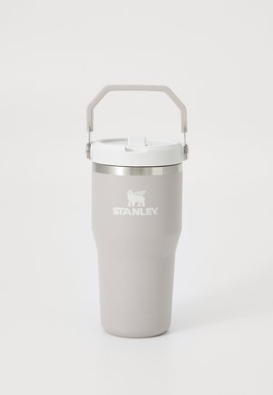 Stanley THE ICEFLOW™ FLIP STRAW 2.0 TUMBLER 0.6L / 20OZ UNISEX - Drink bottle - ash