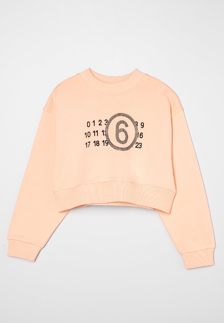 MM6 Maison Margiela Sweater abrikoos MM6 Maison Margiela Sweater abrikoos