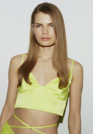SOMETHINGNEW BILLIE BRA - Μπλούζα - yellow plum