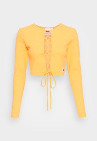 The Ragged Priest LACY TEE - Casaco de malha - yellow