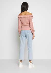 Miss Selfridge Stickad tröja - pink