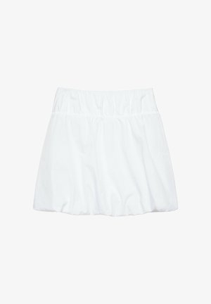 PULL&BEAR, BALLOON - SKIRT - Jupe ballon - white