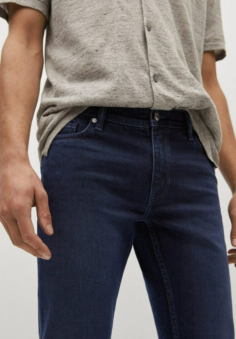 Herren Skinny Fit | Mango JAN Jeans Slim Fit dark blue/dunkelblau - FW44078 Herren Skinny Fit | Mango JAN Jeans Slim Fit dark blue/dunkelblau - FW44078