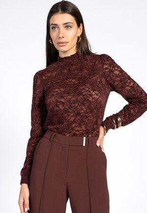 TORY PES  - Longsleeve - spicy chocolate