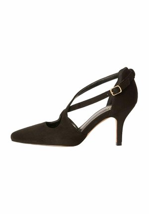 Friends Like These WIDE FIT-CROSS STRAP COURTS - Klasické lodičky - black