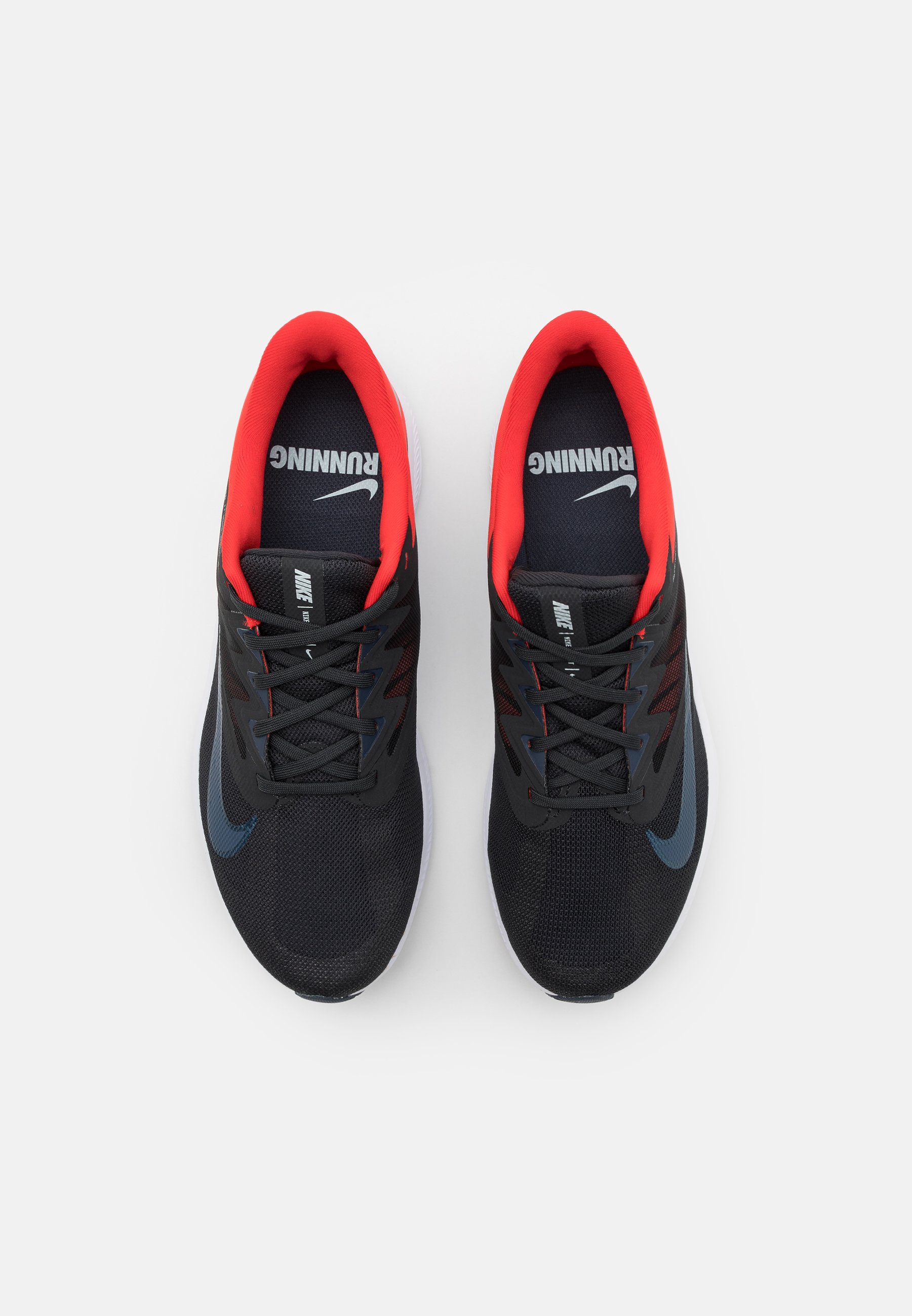 Nike Performance QUEST 3 - Chaussures de running neutres - off noir/thunder  blue/chile red/glacier blue/white/gris foncé - ZALANDO.FR