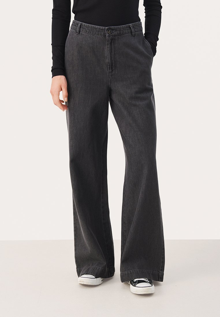 Part Two Flared Jeans donkergrijs Part Two Flared Jeans donkergrijs