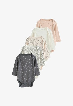 Next, REGULAR FIT - LONG SLEEVE 5 PACK - Body - monochrome