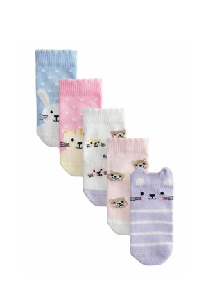 5 PACK - Socks - pink