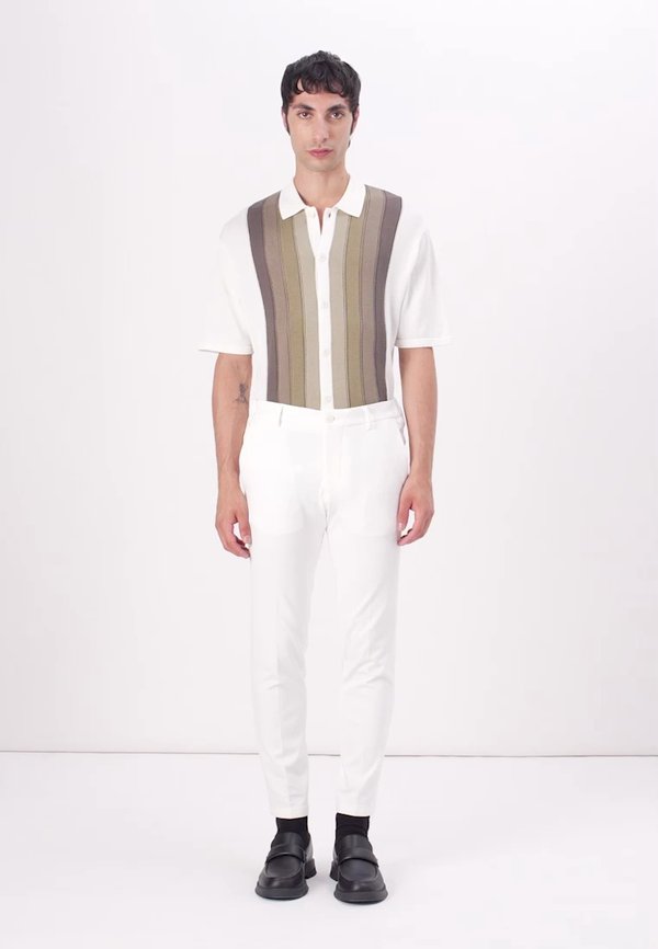 AJEND - Trousers - ecru4