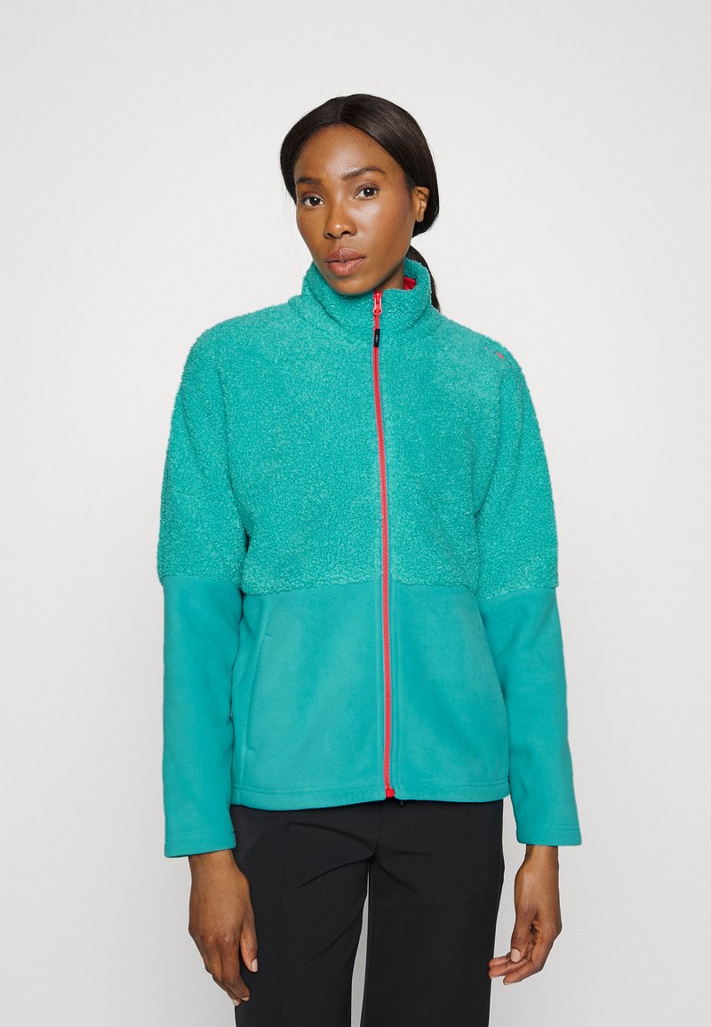 CMP WOMAN JACKET Fleece jacket lagoon/blue Zalando.co.uk