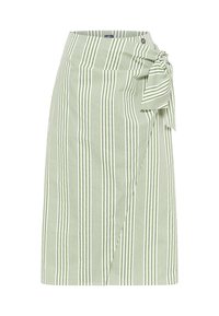 A-Linien-Rock - wollweiss helloliv