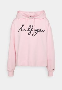 Tommy Hilfiger Mikina s kapucí - pink